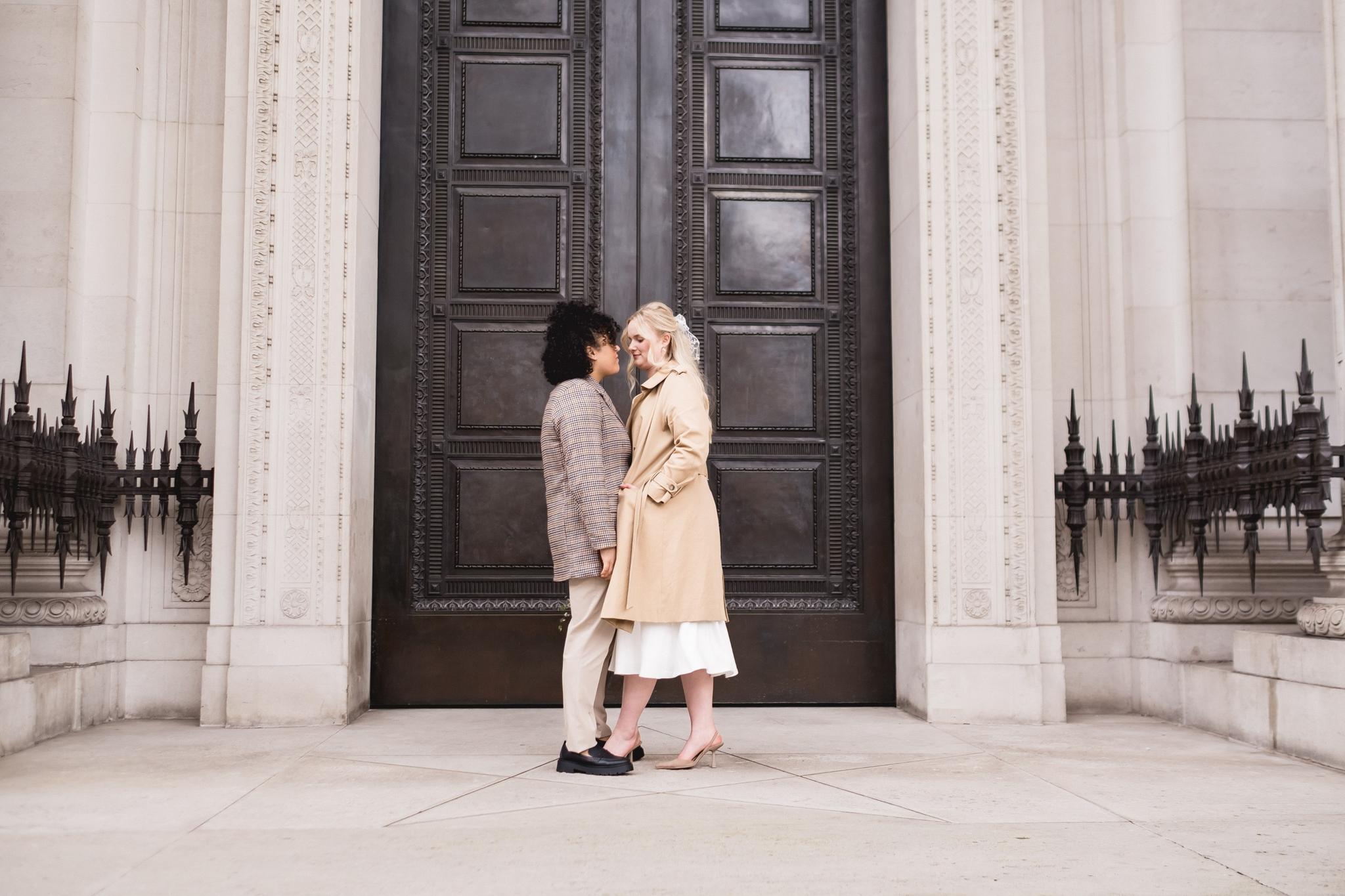 An Intimate Editorial Shoot in Central London | Shay and Aga