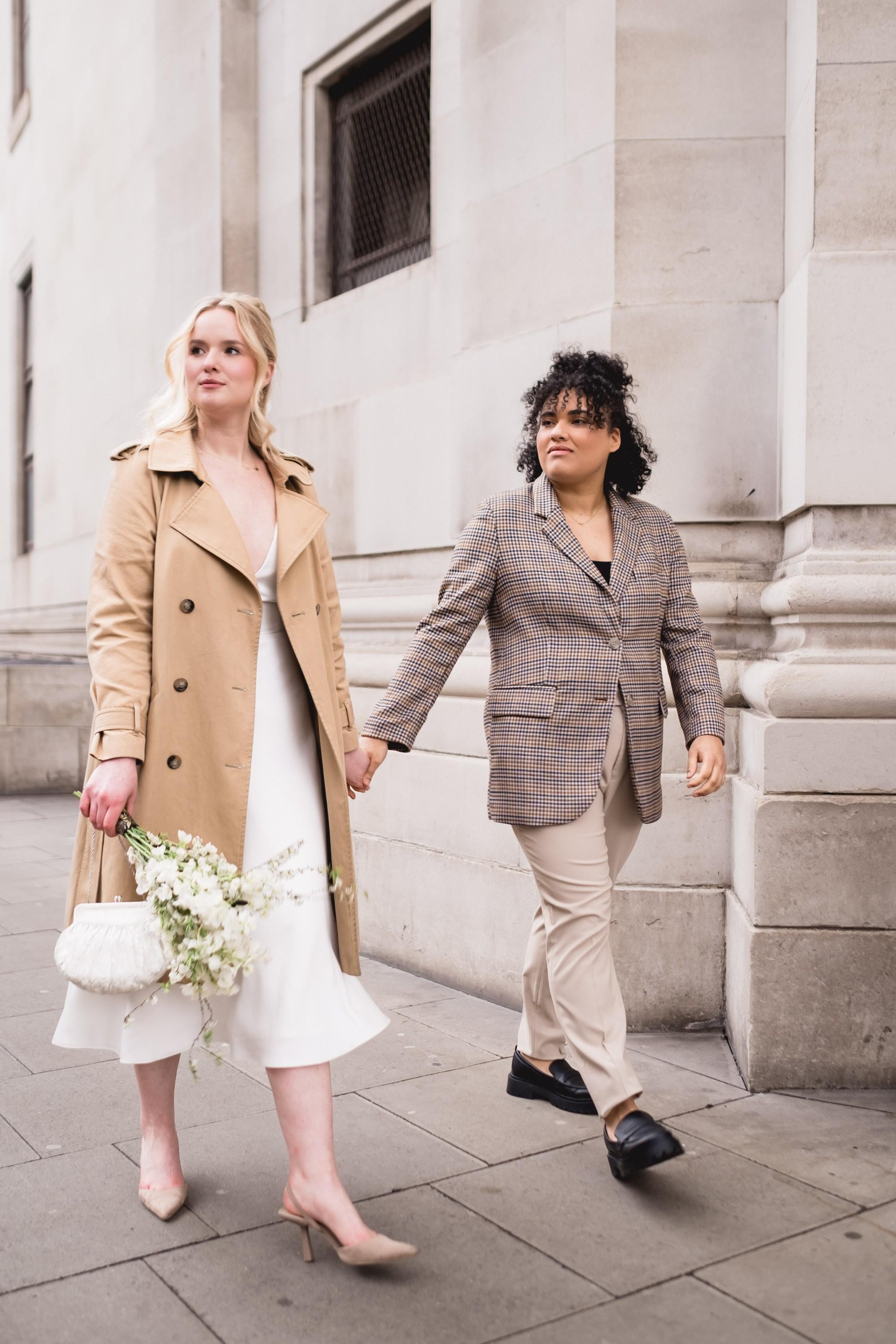 An Intimate Editorial Shoot in Central London | Shay and Aga