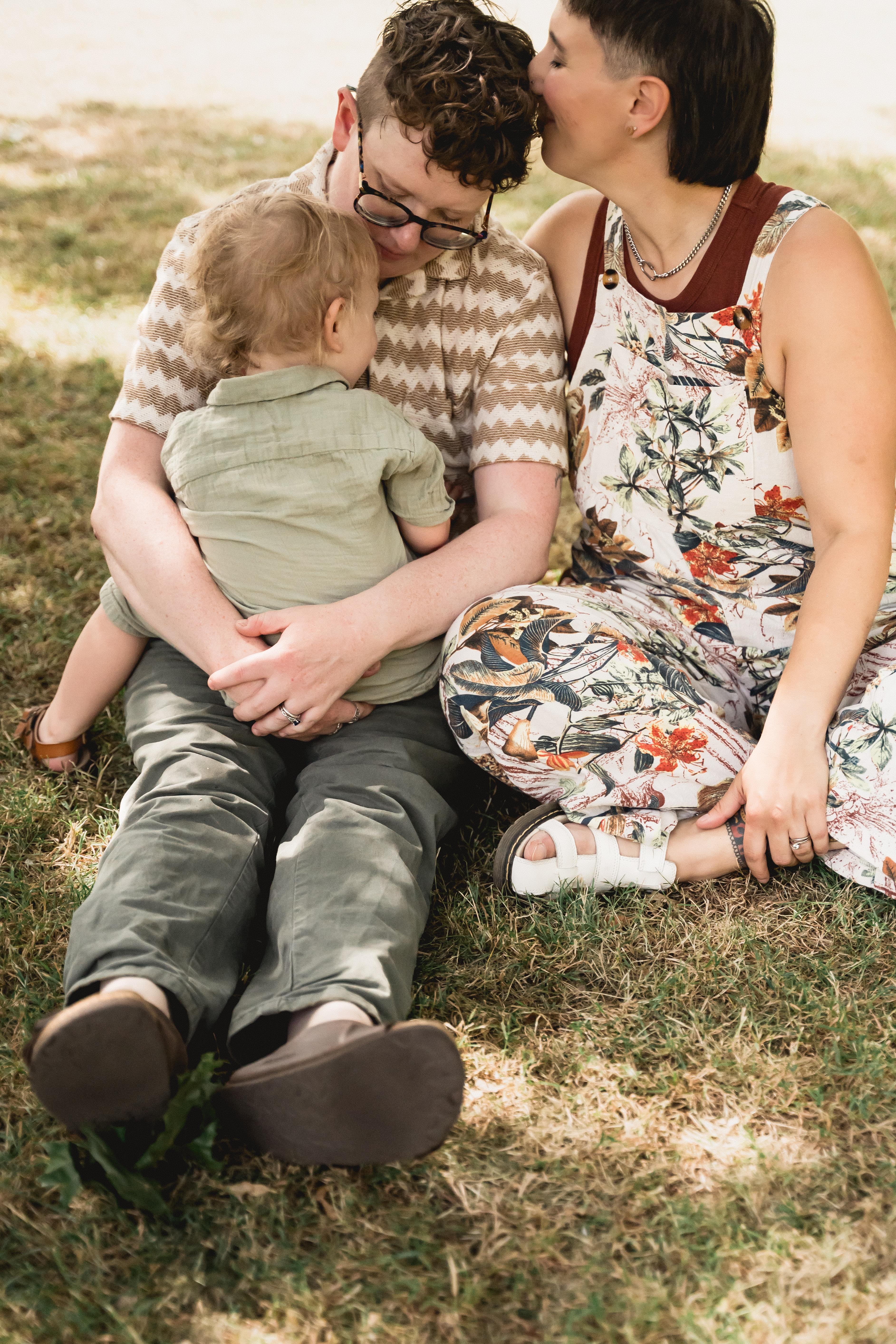Lanni, Lily & Their Boy | Stephens House & Gardens, London